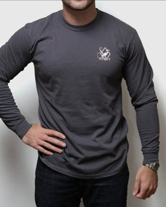 Bird Hunter Charcoal Long Sleeve Mens