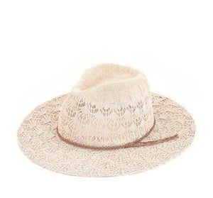 White Panama Hat