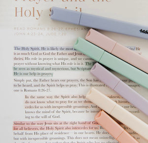 Pastel Bible Highlighters