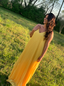 Be The Light Yellow Maxi Dress