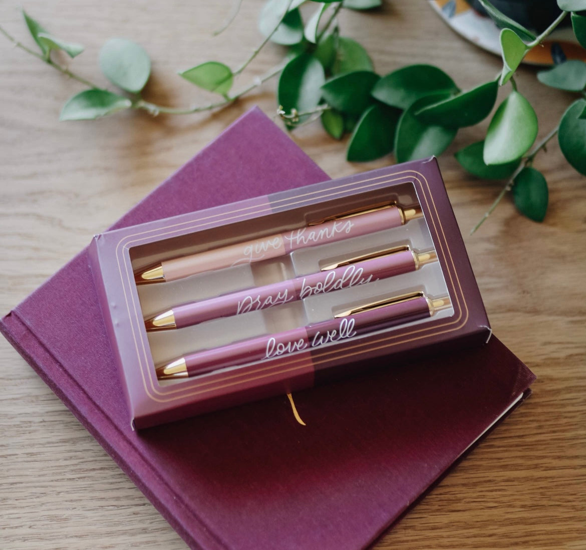 Rose Tone Pen Set