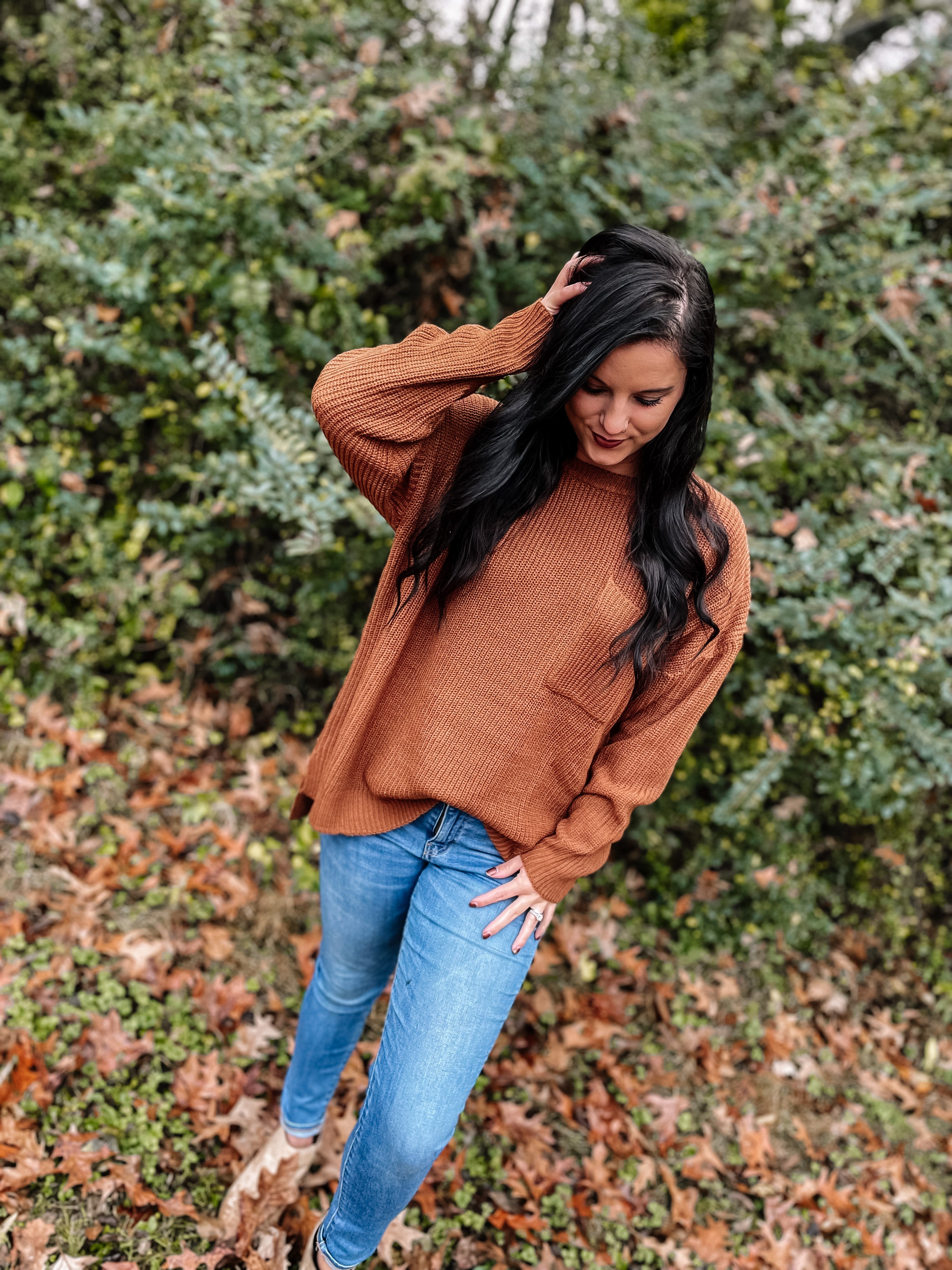 Glorious Season Toffee Sweater – Alora Boutique & Co.