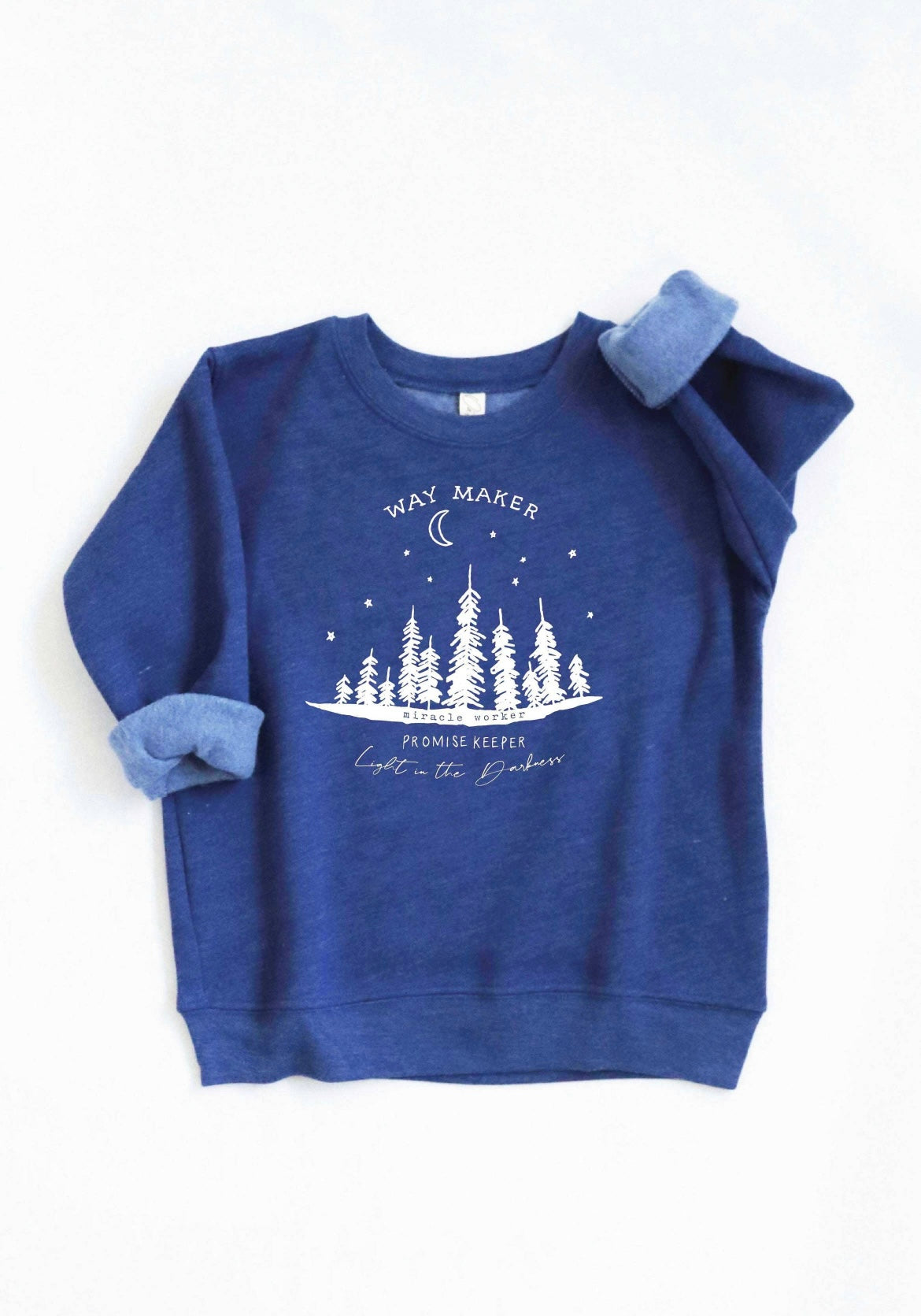 Way Maker Royal Blue Toddler Sweatshirt