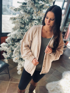 Melt My Heart Cream Cardigan