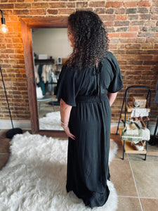 Believe In Love Black Maxi Dress