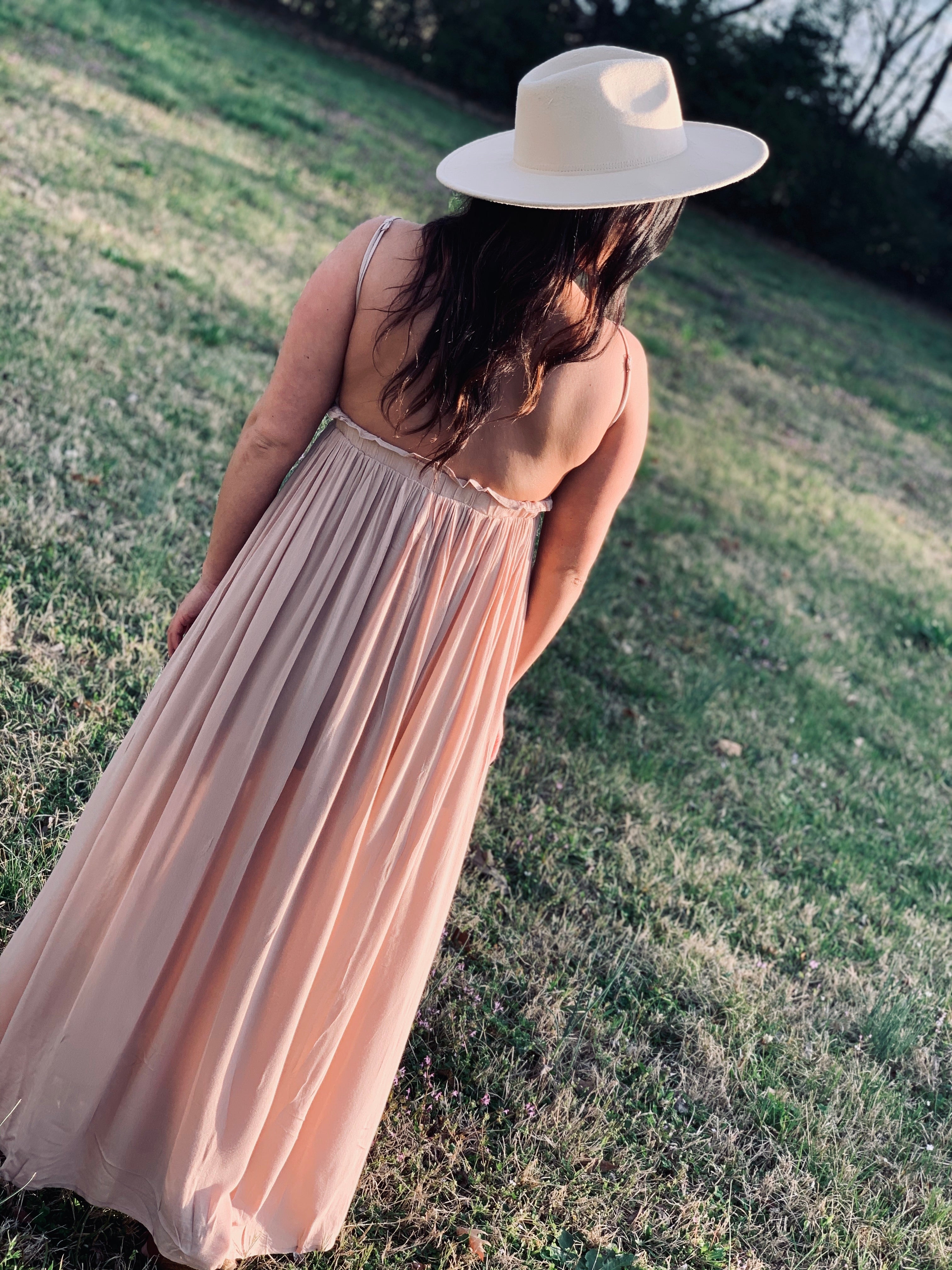 Somebody Like You Oatmeal Maxi Dress