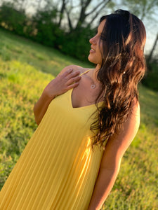 Be The Light Yellow Maxi Dress