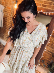 Dreamy Days Cream Print Dress