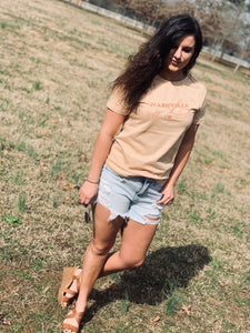 “Nashville” Sand Graphic Tee