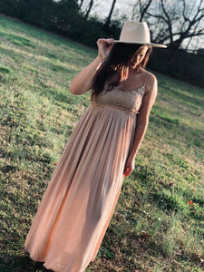 Somebody Like You Oatmeal Maxi Dress