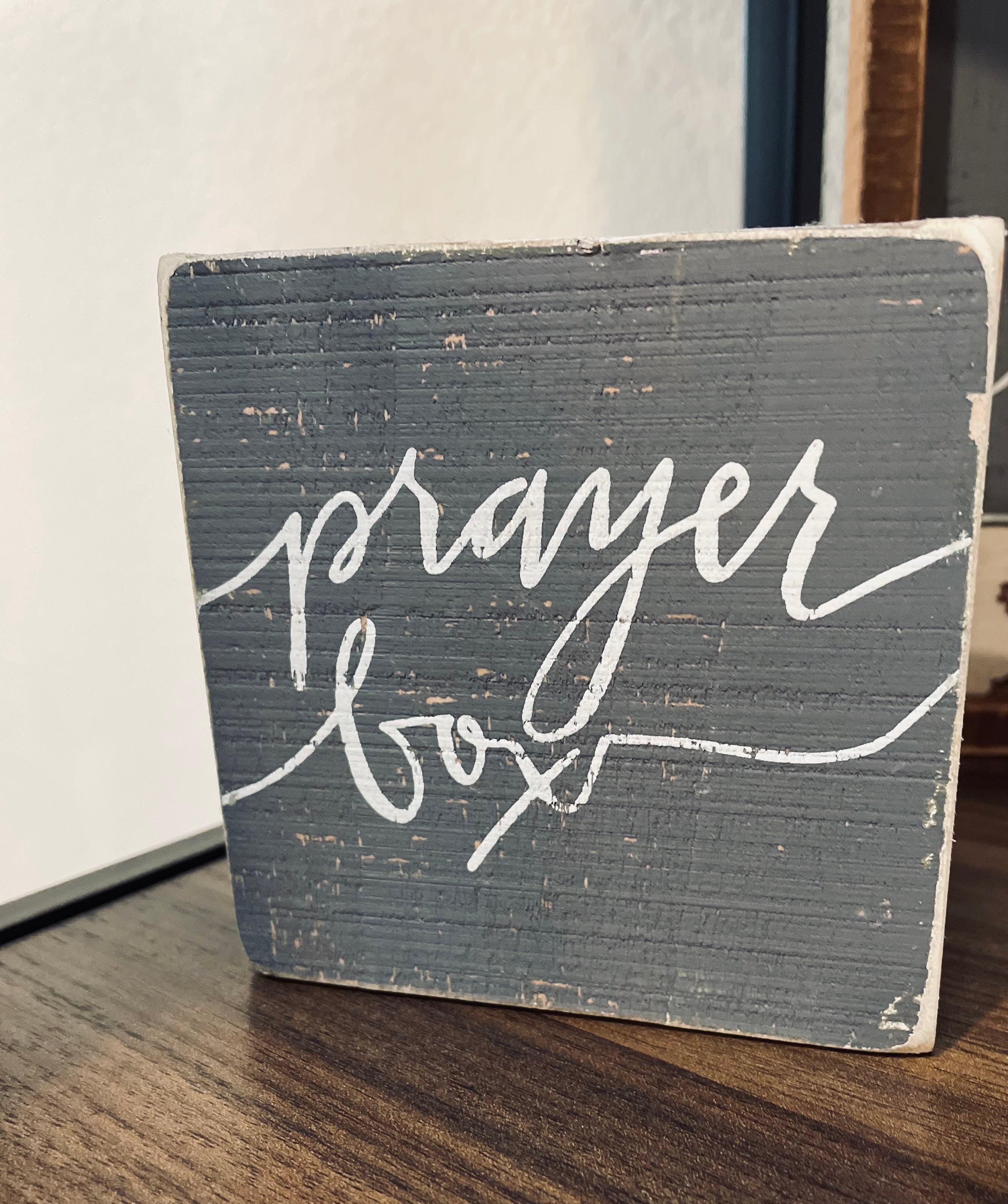 Grey Prayer Box