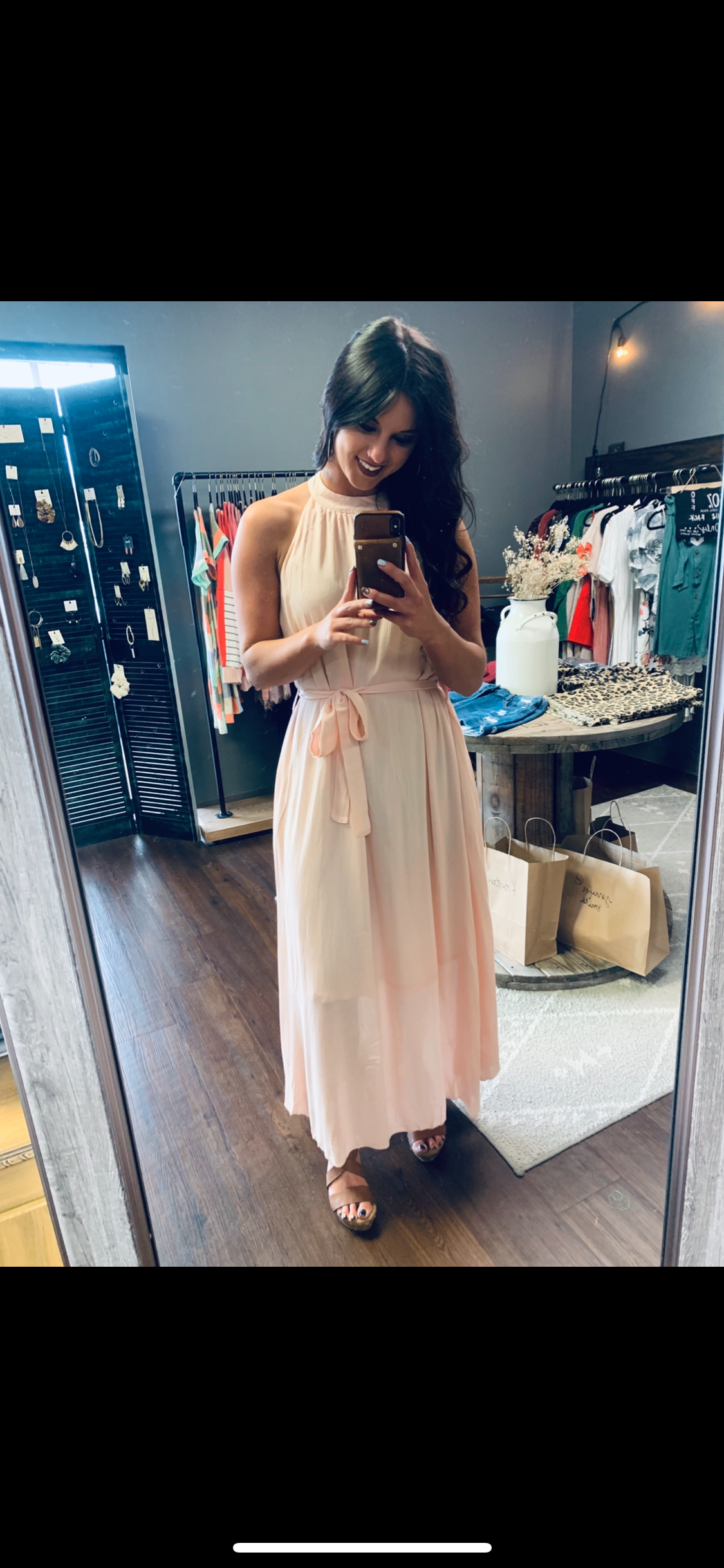 Blush Maxi Dress FINAL SALE