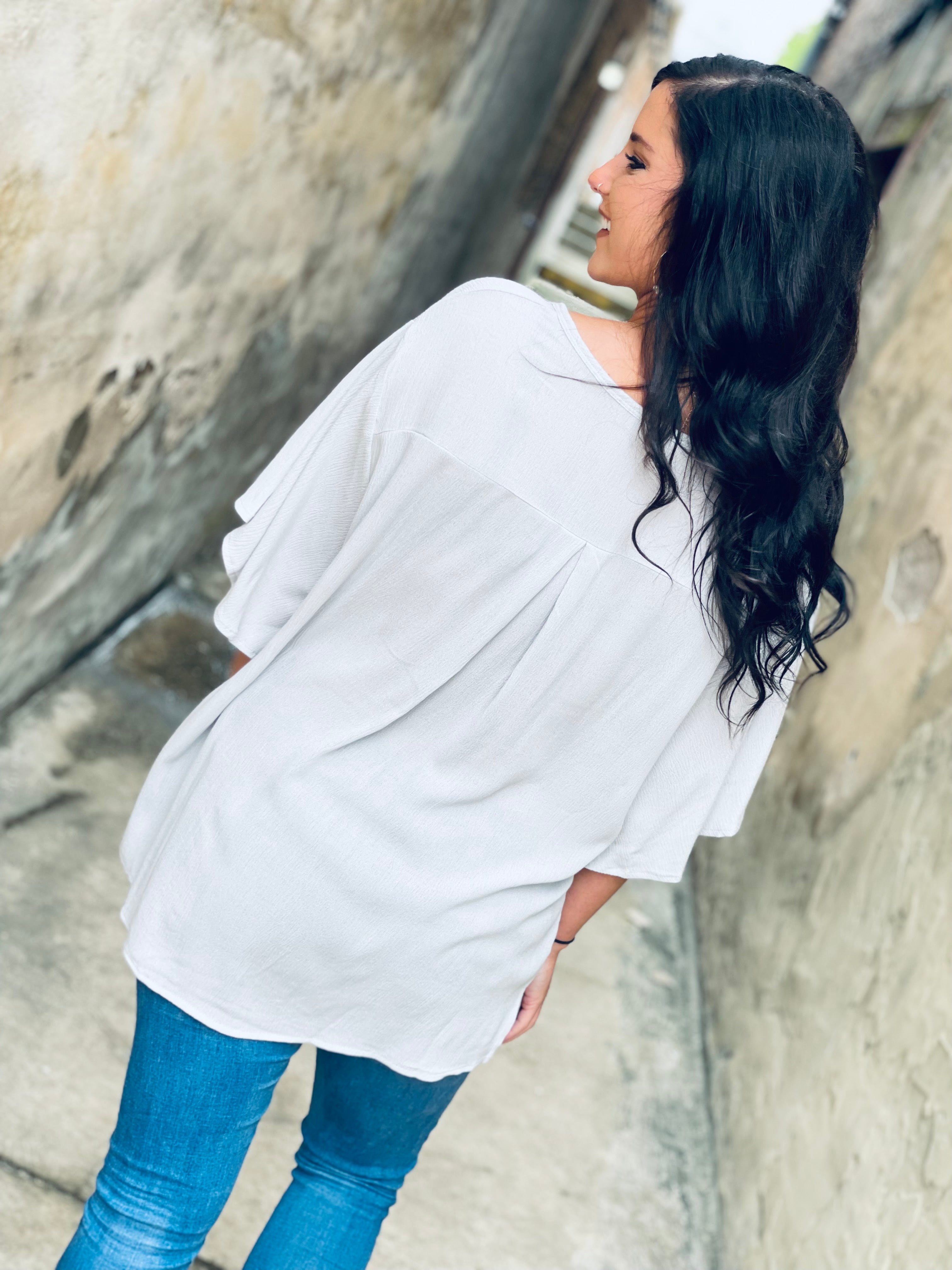 The Great Escape Silver Blouse