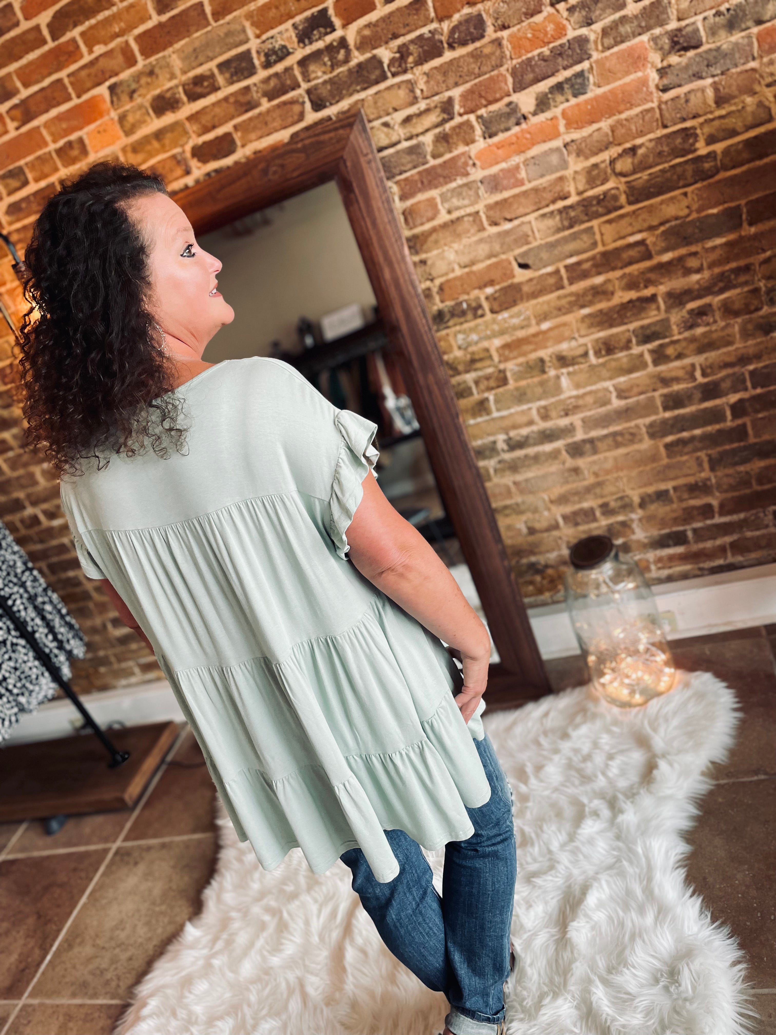 Everyday Style Sage Blouse