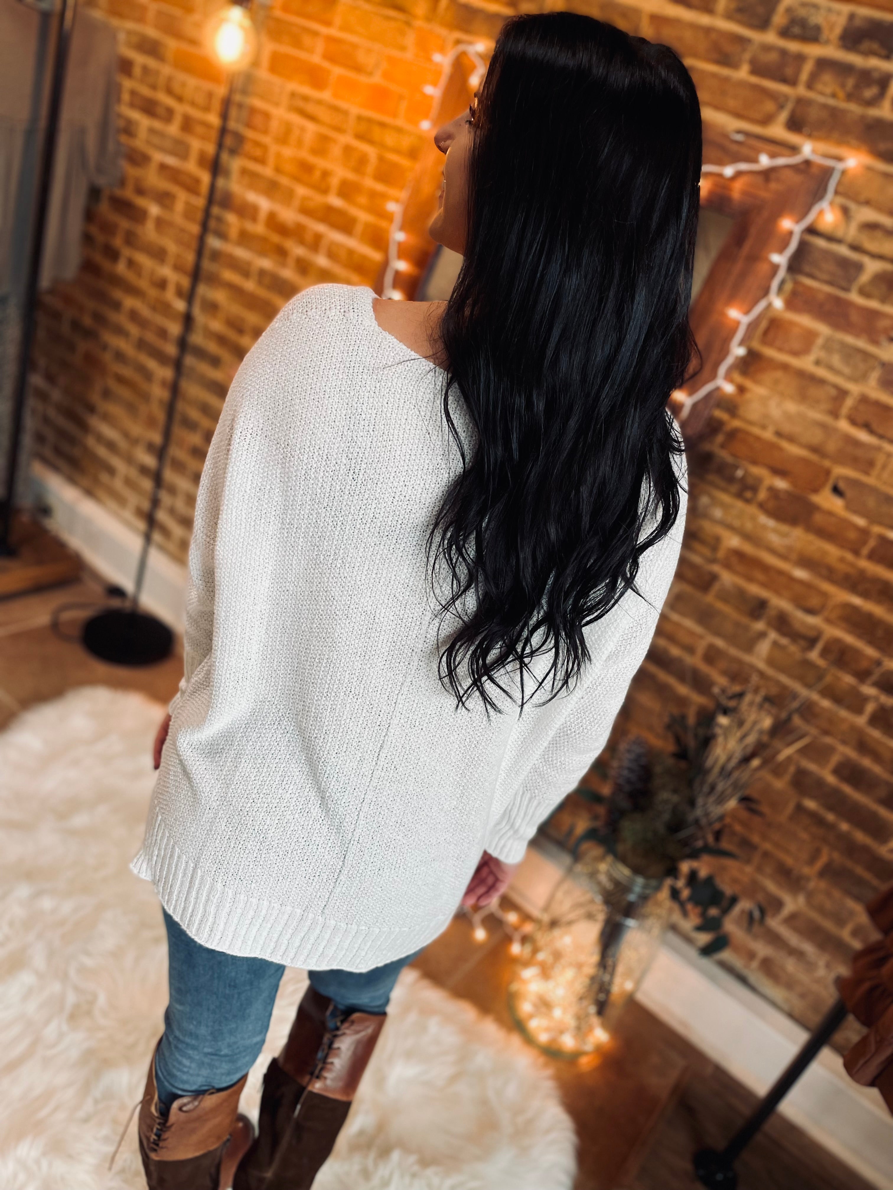 Classic Love Ivory Sweater